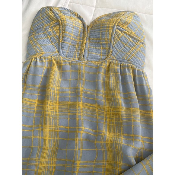 Anthropologie Blue and Yellow Maxi Dress - Picture 5 of 9